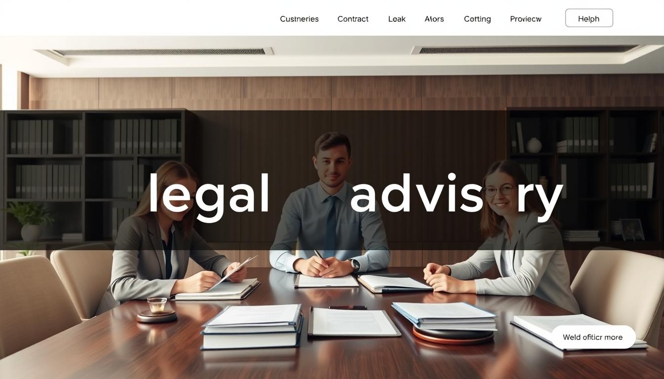 Family examining legal documents